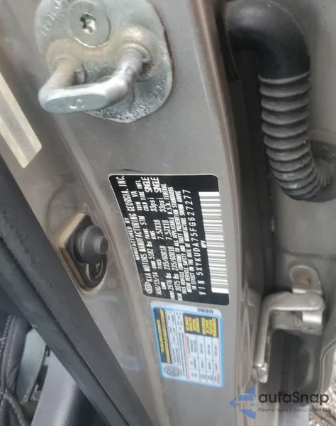 2015 Kia Sorento Ex из США, поврежденный, VIN 5XYKUDA75FG627277